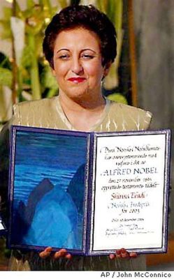 The Nobel Peace Prize Ceremony 2018; A Triumphant Moment for the Courageous Iranian Human Rights Activist Shirin Ebadi